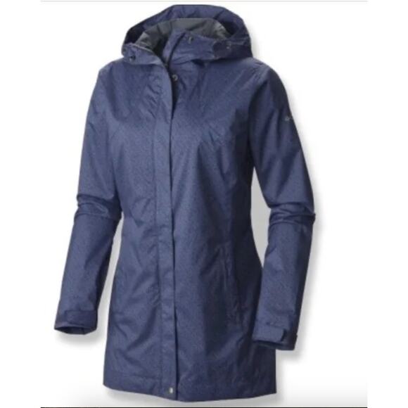Columbia Women's Splash A Little II Jacket Blue Medium - Picture 1 of 5